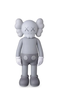 Игрушка KAWS стоячая (21036701) (Серый, 17см)