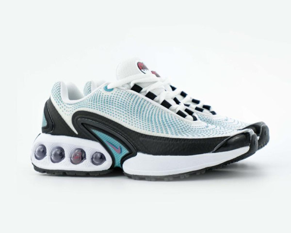 Кроссовки Nike Air Max DN “Black/White/Green” (WND-12)