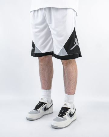 Шорты мужские Jordan (699-100) (4XL, Белый/Черный)