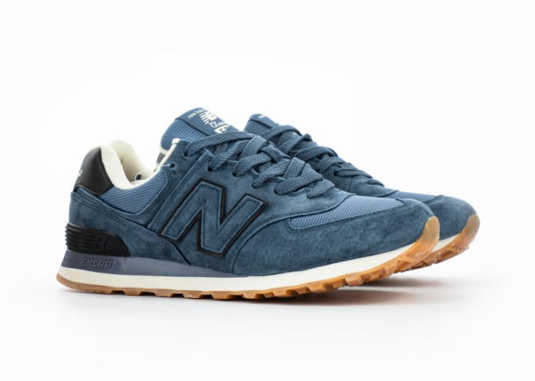 Кроссовки New Balance 574 "Navy Blue" (417-17) [АС]