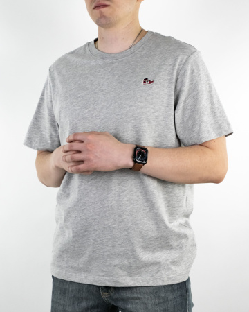 Футболка Nike Jordan "Кроссовок" (21039159) (XXL, Светло-серый)