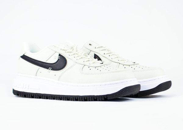 Кроссовки Nike Air Force 1 LX "White/Black" (5606-2) [АС]