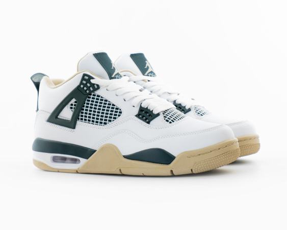 Кроссовки Nike Air Jordan 4 Retro "Seafoam" (5003-39) [СС]