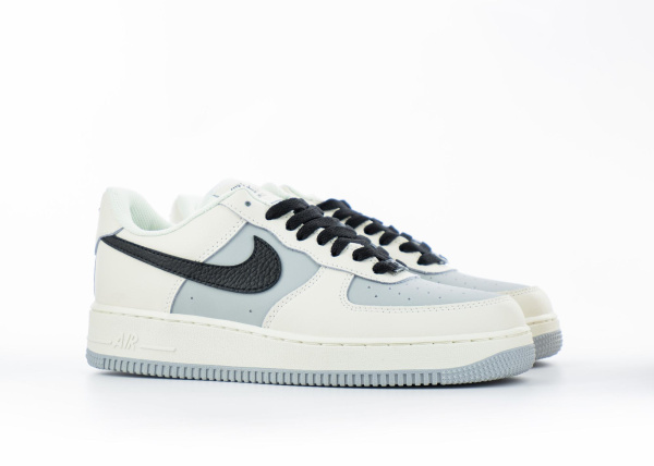 Кроссовки Nike Air Force 1 low "White/Grey" (5500-31) [АА]