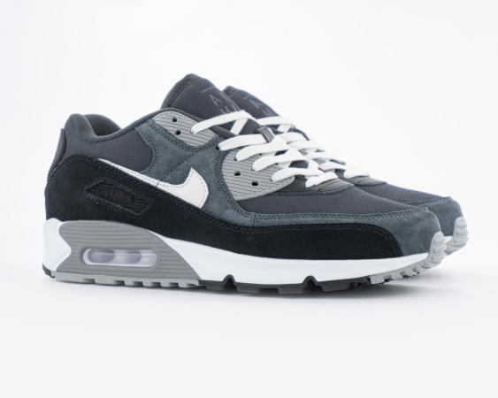 Кроссовки Nike Air Max 90 Premium "Off-Noir Particle Grey" (М806-28) [АА]