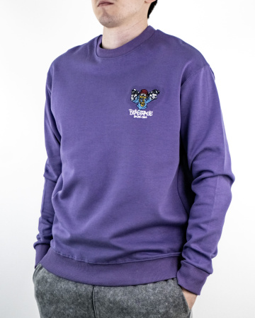 Свитшот LAHKIN'S "BEASTRAGE" (5228) (XXXL, Фиолетовый)