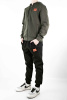 Костюм спортивный мужской Hugo Boss утепленный (6202) (XXXL, Хаки)