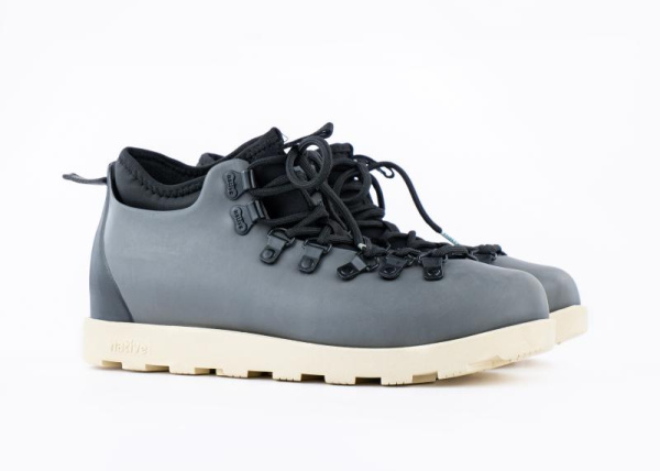 Ботинки Native Fitzsimmons Citylite "Grey/White" (598-2) [СС]