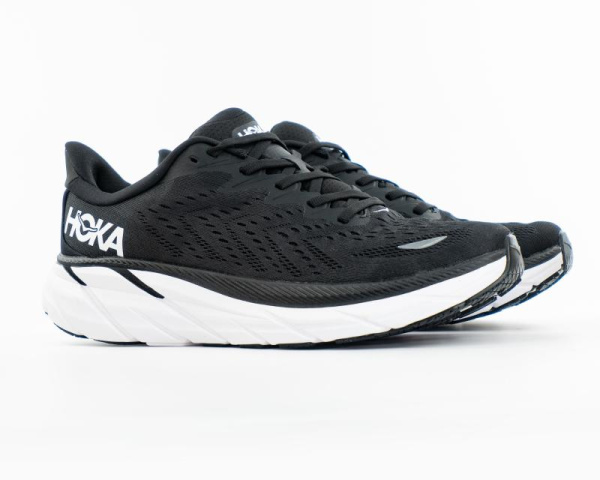 Кроссовки HOKA CLIFTON 8 "Black/White" (701-2) [АС]
