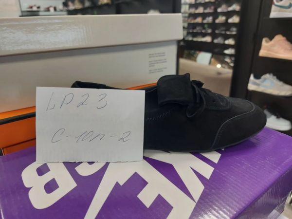 Балетки замшевые "Black" (LP23)