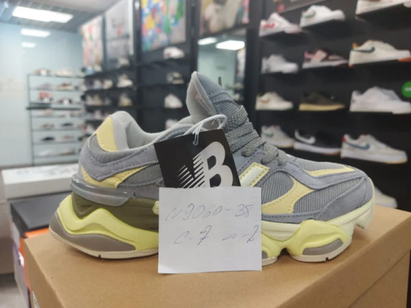 Кроссовки New Balance 9060 "Grey/Yellow" (9060-38)