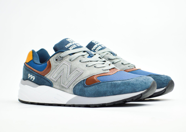 Кроссовки New Balance 999 "DK.Blue/Grey/Brown" (116-7) [СС]