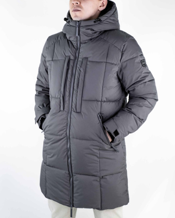 Куртка зимняя удлиненная Armani Exchange (77-138)