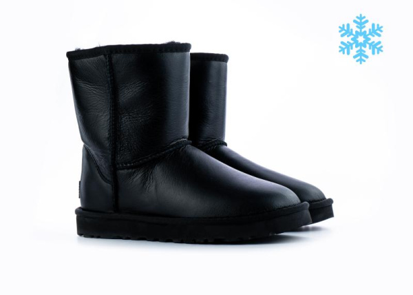 Угги Classic Short "Black Metallic" (21037032) [СС]