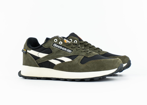 Кроссовки Reebok Classic Leather Cordura "Core Grey" (307-3) [ВС]