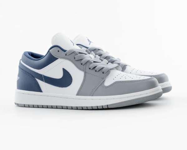Кроссовки Nike Air Jordan 1 Low "Stealth French Blue" (М5526-50) [СС]