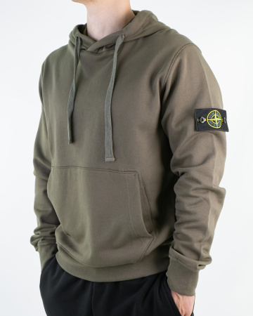 Худи Stone Island (КР-si-3000) (XXL, Хаки)