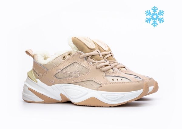 Кроссовки Wmns M2K Tekno "Particle Beige" с мехом (9029-8) [АС]