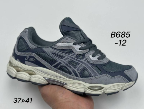 Кроссовки ASICS Gel NYC "Steel Grey Carrier Grey" (W685-12)