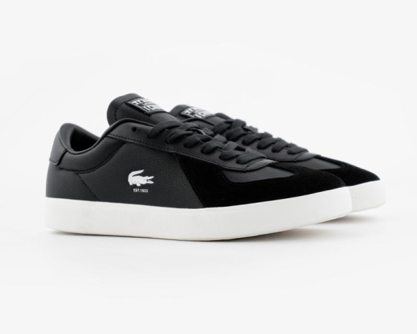 Кеды Lacoste Baseshot Pro 125 3 SMA "Black/Off White" (М7500-1)