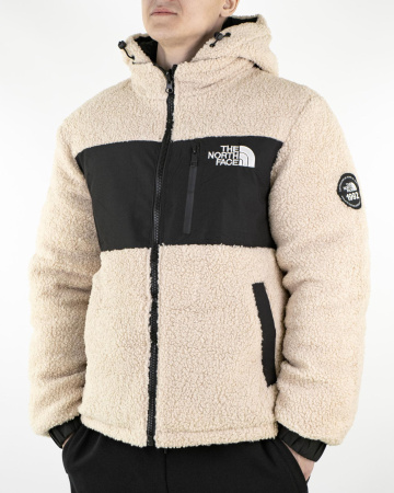 Куртка мужская барашек The North Face (3807) (M, Бежевый)