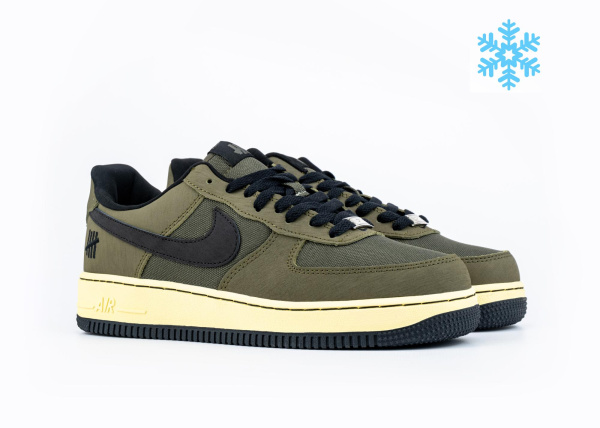 Кроссовки Undefeated x Nike Air Force 1 Low SP Ballistic с мехом (504-30) [ВС]