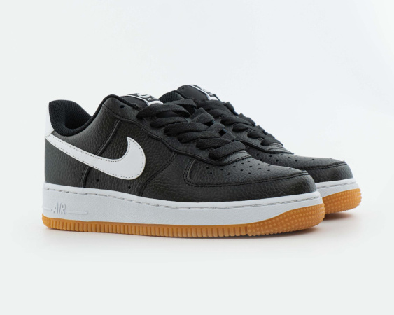 Кроссовки Nike Air Force 1 LUX "Black/White Gum" (W9512-1) [СС]