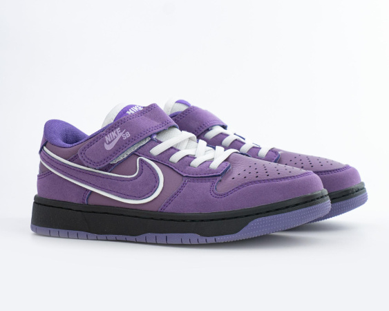 Детские кроссовки Concepts x Nike Dunk Low SB Purple Lobster (С530-16)