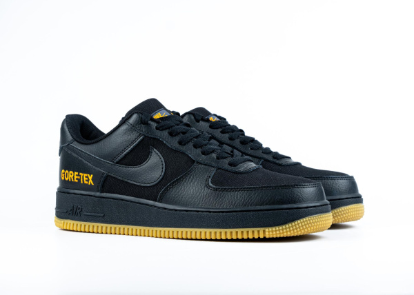 Кроссовки Nike Air Force 1 Gore-Tex "Black" (5529-1) [АС]