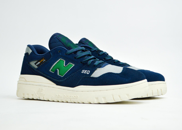 Кроссовки New Balance size? x 550 "Cordura Pack - Dk.Blue/White" (Q2-6) [СС]