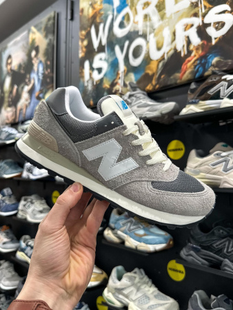 Кроссовки New Balance 574 "Gray/LT.Grey" (М510-28)