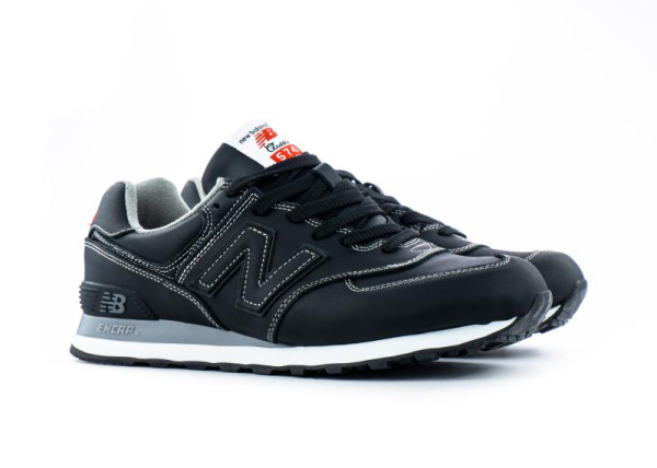 Кроссовки New Balance 574 "Black/White" (845-32) [АС]