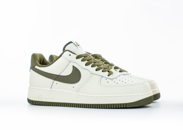 Кроссовки Nike Air Force 1 Low "White/Green" (M5500-33) [АВ]