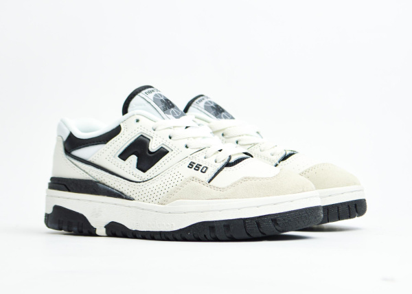 Кроссовки New Balance 550 "Sea Salt - Black" (6006-14) [ВС]