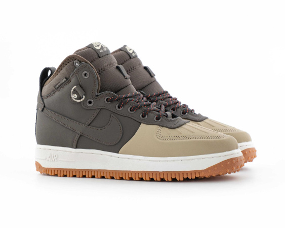 Кроссовки Nike Lunar Force 1 Duckboot "Brown" (9506-5) [СВ]