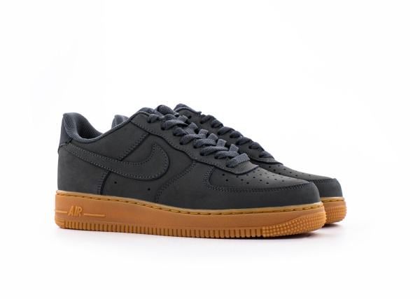 Кроссовки Nike Air Force 1 Low "Black Gum" (9504-4) [АА]