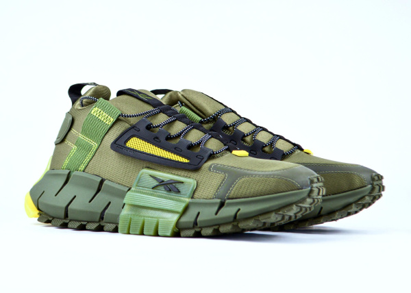 Кроссовки Reebok Zig Kinetica Edge "Army Green" (134-3) [ВС]