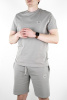 Костюм футболка + шорты Hugo Boss (21039475) (XXL, Светло-серый)