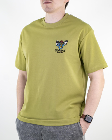 Футболка мужская LAHKIN'S "BEASTRAGE" (5248) (XXXL, Зеленый)