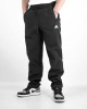 Брюки спортивные мужские Adidas на флисе (0076) (M, Черный)
