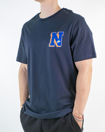 Футболка мужская Nike "The Nike Tee" (Ts-N-2179) (XXL, Темно-синий)