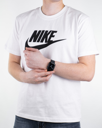 Футболка Nike с большим принтом логотипа и надписи Nike (21037357) (Белый, XXL)