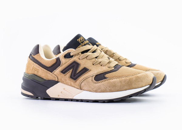 Кроссовки New Balance 999 "Beige/DK.Brown" (424-9) [АС]