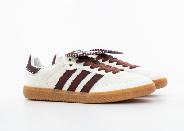 Кроссовки Wales Bonner x adidas Samba Pony Cream White (5514-5) [АА]