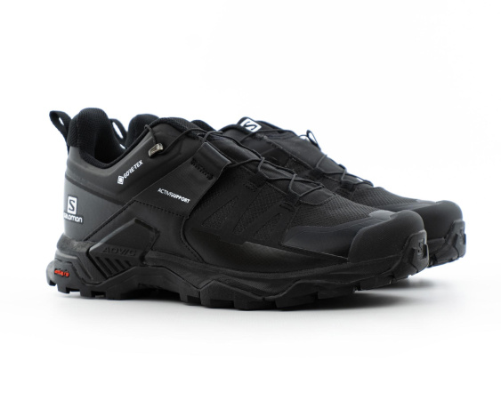 Кроссовки Salomon X Ultra 4 LTR Gore-Tex "Black" (4080-1)