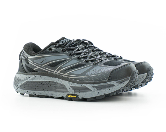 Кроссовки Hoka Mafate Speed 2 "Black/Gray" (К654-1) [СС]