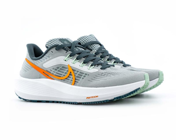 Кроссовки Nike Air Zoom Pegasus 39 "Gray/Orange" (W148-4)