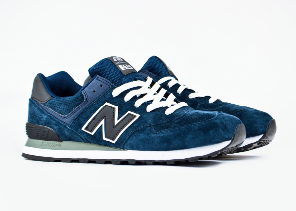 Кроссовки New Balance 574 "Blue/White" (G6008-3) [СС]