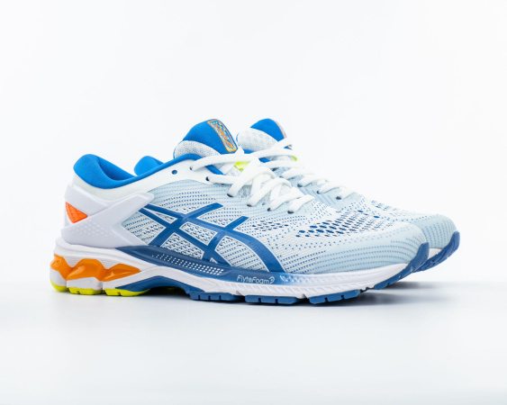 Кроссовки Asics Gel Kayano 26 "White Lake Drive" (М605-12) [ВС]