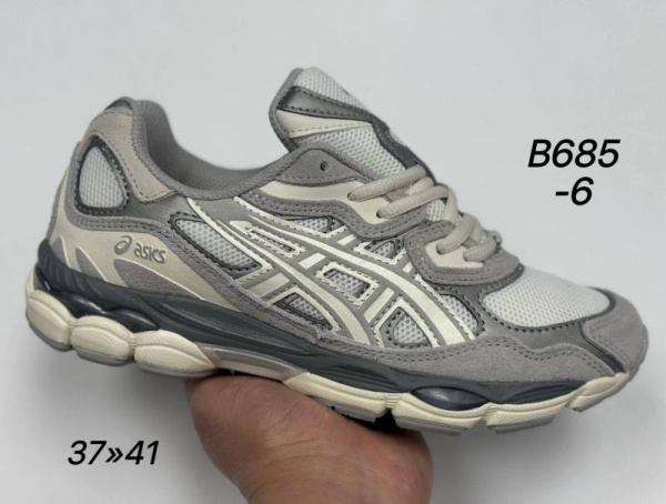 Кроссовки Asics Gel-NYC Oyster "Grey/Cream" (W685-6)